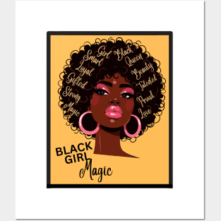 Black Girl Magic Posters and Art